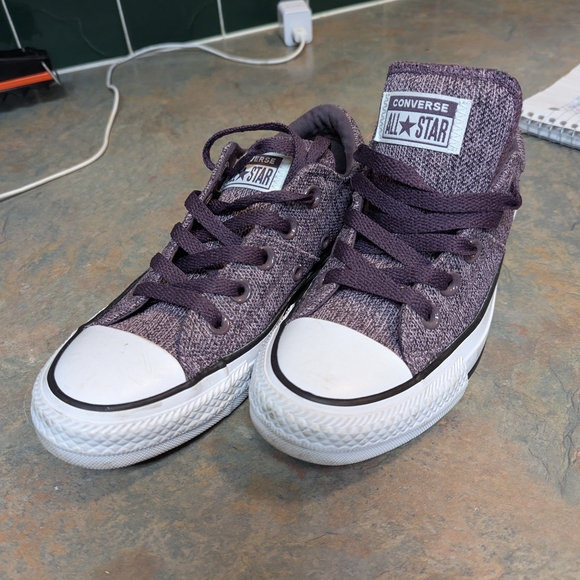 Converse Shoes - Converse Kids All Star Purple Sneakers